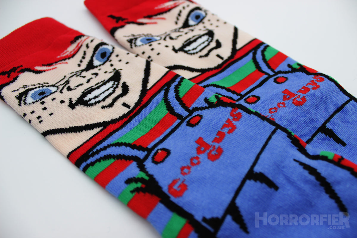 Chucky Socks from Horrorfier.co.uk