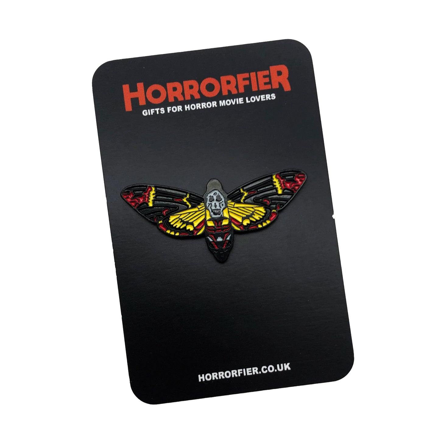 Horrorfier Silence of the Lambs Moth Pin Badge