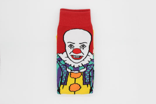Pennywise horror socks for Stephen King fans