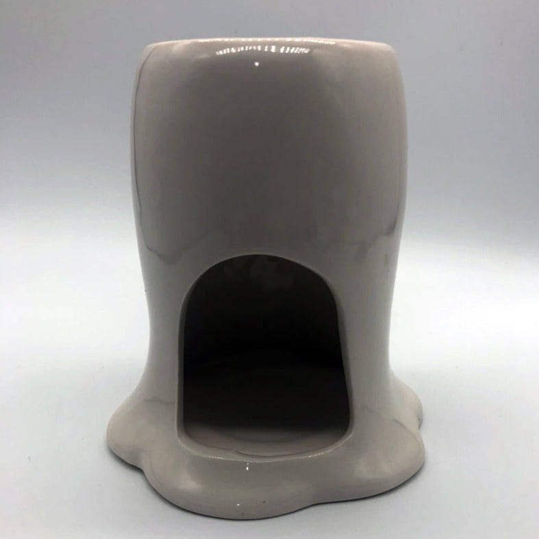 Back view of ghost wax burner