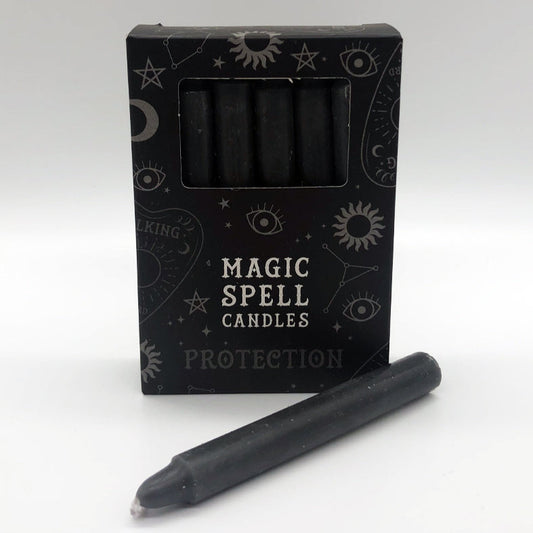 Magic Spell Black Candles by Horrorfier