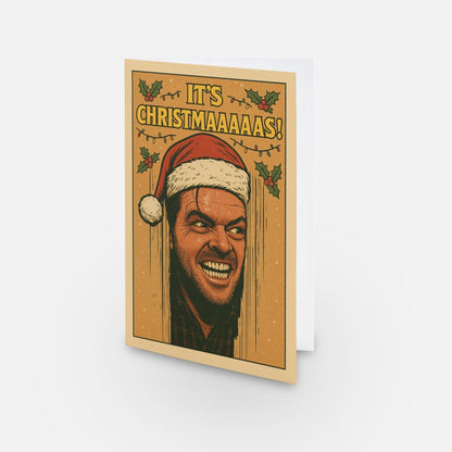 The Shining Jack Torrance Christmas Card
