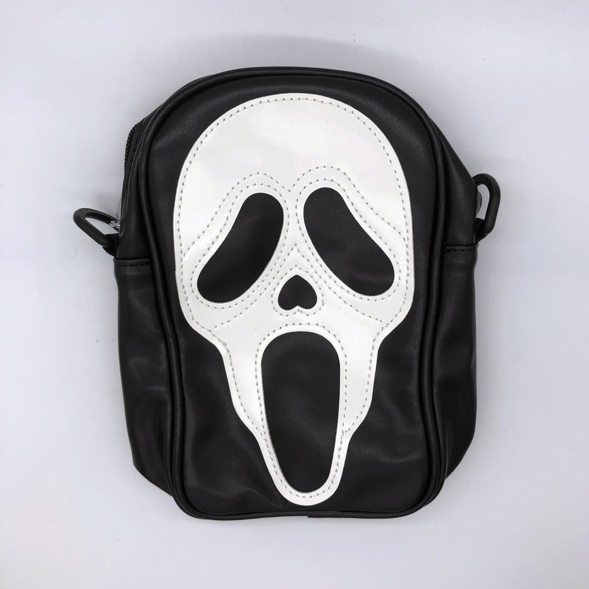 Scream Ghostface Mask faux leather shoulder bag