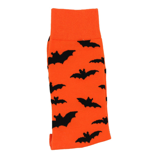 Retro Halloween Vampire Bat Socks
